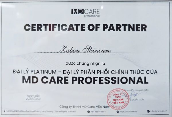 Combo Serum MD CARE ZINC PHA Sebum Regulation Complex và MD CARE Mande Exfo 30ml