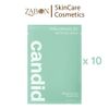 Combo 10 Mặt Nạ Dưỡng Ẩm Da Candid Hyaluronic B5 Water Gel Mask