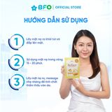  Combo 5 Mặt Nạ Dưỡng Da BFO Chiết Xuất Thành Phần Thiên Nhiên Tràm Trà, Than Tre, Gạo 25gr 