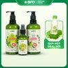 [TẶNG NƯỚC TẨY TRANG 100ML] Combo Dầu Gội & Dầu Xả 500ml & Xịt Dưỡng Tóc 100ml Tinh Dầu Bưởi Giúp Mọc Tóc BFO Behair