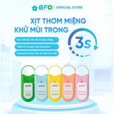  Xịt Thơm Miệng BFO Vị Trà Xanh - Bạc Hà Cho Hơi Thở Thơm Mát Dung Tích 10ml 