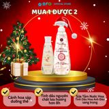  Sữa Tắm Trắng Da Cánh Hoa Tinh Dầu Hoa Anh Đào Tami Natural Giúp Dưỡng Ẩm Trắng Da Dung Tích 260ml/600ml 