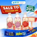  Sữa Tắm Cánh Hoa Tinh Dầu Dưỡng Trắng Da Mịn Màng Lưu Hương Quyến Rũ Belight 330ml 