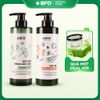 Combo Dầu Gội & Dầu Xả Chiết Xuất Nông Sản Việt Gừng, Bưởi, Chanh 500ml | Làm Sạch, Nuôi Dưỡng Da Đầu, Tự Hào Hàng Việt