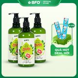  (MUA LÀ CÓ QUÀ) Dầu Gội Dầu Xả BFO Behair 500ml Tinh Dầu Bưởi Và Thảo Mộc Giúp Giảm Gãy Rụng Dưỡng Tóc 