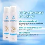  Xịt Chống Nắng BFO Beprotect Sunscreen Spray 180ml, Dưỡng Ẩm, Bảo Vệ Da Hoàn Hảo SPF 50+, PA++++ 