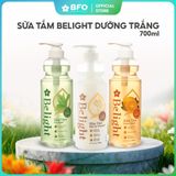  Sữa Tắm Dưỡng Trắng Da Belight 700ml Chiết Xuất Thiên Nhiên, Giúp Căng Da Mềm Mịn | Dưỡng Body Dưỡng Da Body Nữ Gạo 