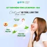  Xịt Thơm Miệng Khử Mùi Hôi Miệng Hương Café Nhân Sâm BFO Befresh 10ml 
