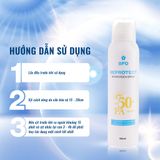  Xịt Chống Nắng BFO Beprotect Sunscreen Spray 180ml, Dưỡng Ẩm, Bảo Vệ Da Hoàn Hảo SPF 50+, PA++++ 