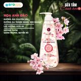  Sữa Tắm Nước Hoa Dưỡng Ẩm Tinh Dầu Hoa Hồng Hương Thảo Tami Natural 600ml 