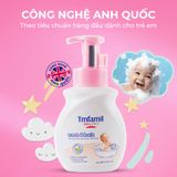  Sữa Tắm Gội Cho Bé Dưỡng Ẩm Dịu Nhẹ Baby TmFamil 350ml 