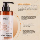  Combo Dầu Gội, Dầu Xả, Tẩy Tế Bào Chết Da Đầu Chiết Xuất Nông Sản Việt Gừng, Bưởi, Chanh | Làm Sạch, Nuôi Dưỡng Da Đầu 