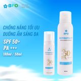  Xịt Chống Nắng BFO Beprotect Sunscreen Spray 180ml, Dưỡng Ẩm, Bảo Vệ Da Hoàn Hảo SPF 50+, PA++++ 