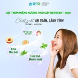  Xịt Thơm Miệng BFO Befresh 10ml Hương Trái Cây Tự Nhiên Lành Tính Công nghệ Anh Quốc Cho Hơi Thở Thơm Mát | Xịt Miệng 