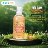  Sữa Tắm Nước Hoa Dưỡng Ẩm Sáng Da BFO Belight Chai 330ml 