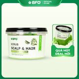  [MUA 1 TẶNG 1] Tẩy Tế Bào Chết Da Đầu Nông Sản Việt Gừng, Bưởi, Chanh 300g Làm Sạch, Nuôi Dưỡng Da Đầu, Tự Hào Hàng Việt 