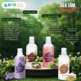  Sữa Tắm Dưỡng Da Belight 330ml Chiết Xuất Thiên Nhiên Giúp Căng Da Mềm Mịn (Trong, Đục, Cánh Hoa) | Dưỡng Da Body Women Gạo Dưỡng Body 