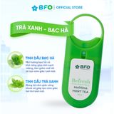  Xịt Thơm Miệng BFO Vị Trà Xanh - Bạc Hà Cho Hơi Thở Thơm Mát Dung Tích 10ml 