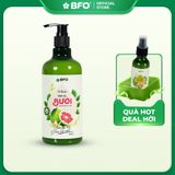 [TẶNG XỊT DƯỠNG TÓC] Dầu Xả Tinh Dầu Bưởi Kích Thích Mọc Tóc, Dưỡng Tóc, Phục Hồi Tóc Hư Tổn BFO Behair 500ml 