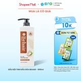  Dầu Gội Tinh Dầu Dừa BFO Behair Dưỡng Ẩm Phục Hồi Tóc Khô Xơ 800ml 