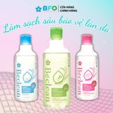  Nước Tẩy Trang Làm Sạch Sâu Không Cồn Không Paraben Dịu Nhẹ Cho Da BFO Beclean 100ml/300ml 