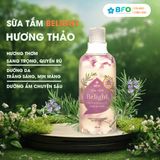  Sữa Tắm Cánh Hoa Tinh Dầu Dưỡng Trắng Da Mịn Màng Lưu Hương Quyến Rũ Belight 330ml 