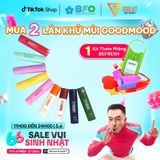  [MUA 2 TẶNG 1 XỊT THƠM MIỆNG] Lăn Khử Mùi Goodmood Hương Nước Hoa Hỗ Trợ Lưu Hương 48h | Lăn Nách Lăn Khử Mùi Ngăn Tiết Mồ Hôi 