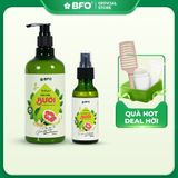  [TẶNG QUÀ] Combo 2 Sản Phẩm Tinh Dầu Bưởi Kích Thích Mọc Tóc, Dưỡng Tóc, Phục Hồi Tóc Hư Tổn BFO Behair 500ml 