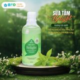  Sữa Tắm Dưỡng Da Belight 330ml Chiết Xuất Thiên Nhiên Giúp Căng Da Mềm Mịn (Trong, Đục, Cánh Hoa) | Dưỡng Da Body Women Gạo Dưỡng Body 