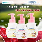  Nước Giặt Đồ Lót Sinh Học Loại Bỏ Vi Khuẩn, Vết Ố Tmfamil Lingerie Bewash 350ml 