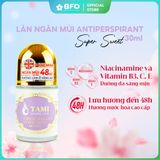  Lăn Khử Mùi Nước Hoa Sáng Da Ngăn Mùi 48H Tami Natural Anti Perspirant 30ml 