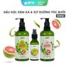 Combo Dầu Gội & Dầu Xả 500ml & Xịt Dưỡng Tóc 100ml Tinh Dầu Bưởi Kích Thích Mọc Tóc, Phục Hồi Tóc BFO Behair