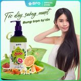  [TẶNG NƯỚC TẨY TRANG 100ML] Combo Dầu Gội & Dầu Xả 500ml & Xịt Dưỡng Tóc 100ml Tinh Dầu Bưởi Giúp Mọc Tóc BFO Behair 