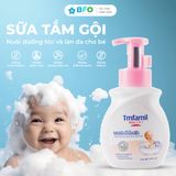  Sữa Tắm Gội Cho Bé Dưỡng Ẩm Dịu Nhẹ Baby TmFamil 350ml 