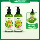  Dầu Gội Bưởi Kích Thích Mọc Tóc, Dưỡng Tóc, Phục Hồi Tóc Hư Tổn BFO Behair 500ml 