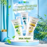  [TẶNG NƯỚC TẨY TRANG 300ML] Sữa Rửa Mặt Dưỡng Ẩm Tinh Chất Tràm Trà Sữa Gạo Than Tre BFO Beclean 