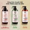  Combo Dầu Gội, Dầu Xả, Tẩy Tế Bào Chết Da Đầu Chiết Xuất Nông Sản Việt Gừng, Bưởi, Chanh | Làm Sạch, Nuôi Dưỡng Da Đầu 