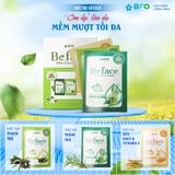  [MUA 2 TẶNG 1] Mặt Nạ Dưỡng Ẩm Tinh Chất Trà Xanh Tràm Trà Cám Gạo BFO Beface Hộp 10 Miếng 