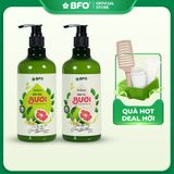  [TẶNG QUÀ] Combo 2 Sản Phẩm Tinh Dầu Bưởi Kích Thích Mọc Tóc, Dưỡng Tóc, Phục Hồi Tóc Hư Tổn BFO Behair 500ml 