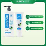  Combo Dầu Gội & Dầu Xả Bồ Kết Bạc Hà Phục Hồi Tóc Hư Tổn BFO Behair 800ml 