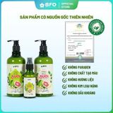  (MUA LÀ CÓ QUÀ) Dầu Gội Dầu Xả BFO Behair 500ml Tinh Dầu Bưởi Và Thảo Mộc Giúp Giảm Gãy Rụng Dưỡng Tóc 