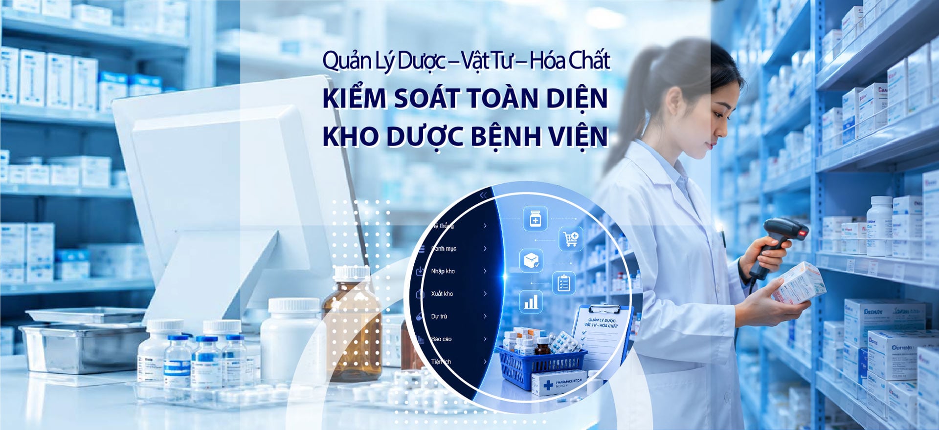 Quản lý Dược – Vật tư – Hóa chất trên Phần Mềm Quản Lý Bệnh Viện Ehis