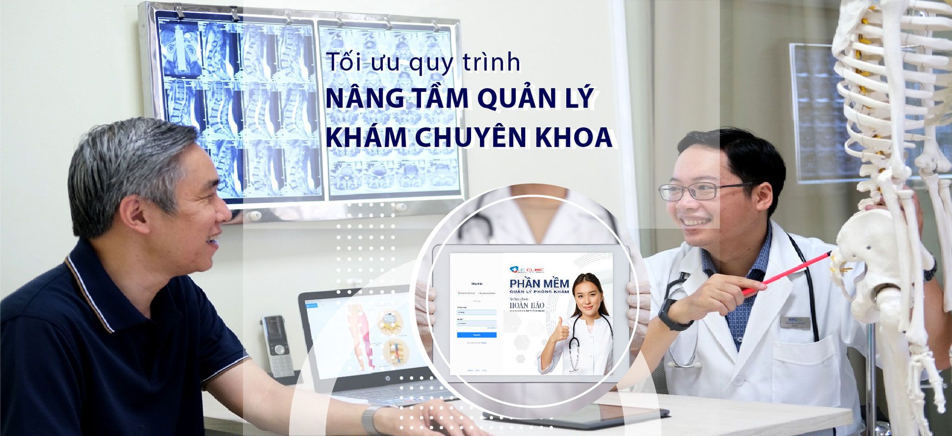  Giải pháp quản lý phòng khám chuyên khoa E-Clinic 