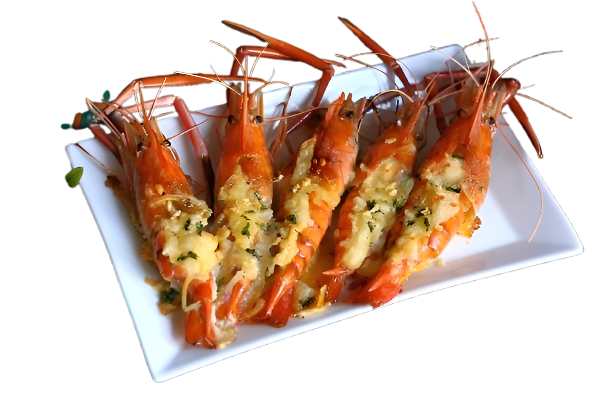  TÔM CÀNG SỐT PHÔ MAI (100G) 