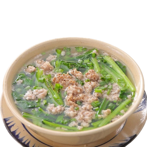  CANH CẢI XANH THỊT BẰM 