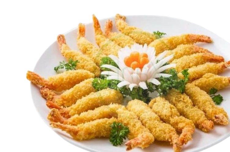  TÔM LĂN BỘT CHIÊN GIÒN 