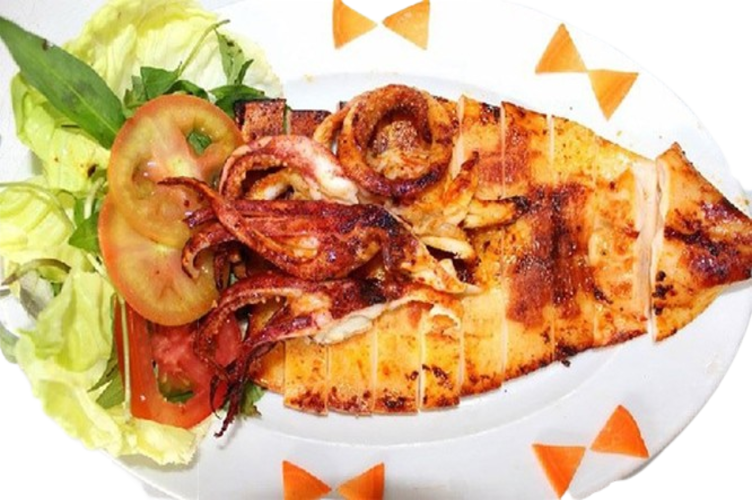  MỰC NƯỚNG MUỐI ỚT 