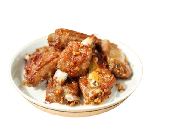  SƯỜN HEO CHIÊN TỎI 