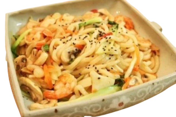  MÌ OLONG XÀO HẢI SẢN 