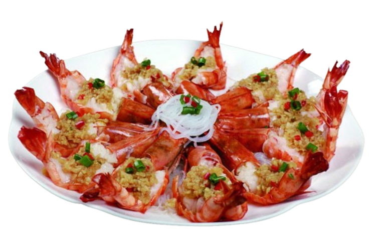  TÔM SÚ HẤP TỎI (100G) 